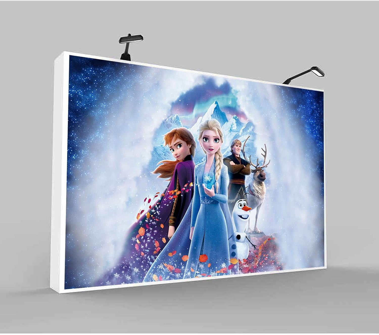 7X5Ft Frozen 2 Photography Vinyl Photo Background for Kids Birthday Party Backdrops Decoration