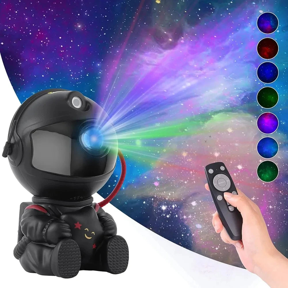 Astronaut Starry Sky Projector Adult Night Light Star Projector LED Astronaut Lamp Galaxy Projector for Bedroom Playroom